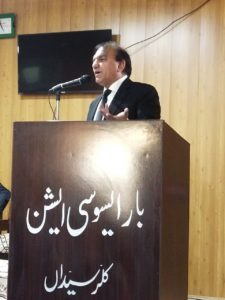 Read more about the article Lecture to the members of Kallar Syedan Bar Association